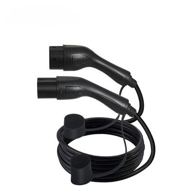 7kW IEC 62196 Type 2 ถึง Type 2 EV สายชาร์จ AC 250V Europe Standard Electric Car Charger Station