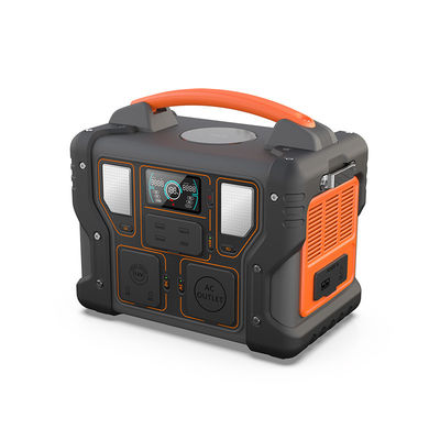 300W Portable Power Station Handle Solar Power Bank UL Li-ion Battery Energy System for Outdoor Camping