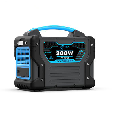 MPPT Solar Controller สถานีไฟฟ้าสำรองแบบพกพา แบตเตอรี่ลิเธียม แรงดันขาออก 110V 220V