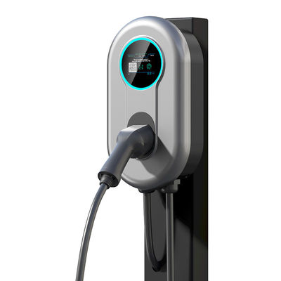 11.04KW 3 Phase Type 2 EV Charger Wallbox สถานีชาร์จรถยนต์ไฟฟ้าที่สะดวกและรวดเร็ว