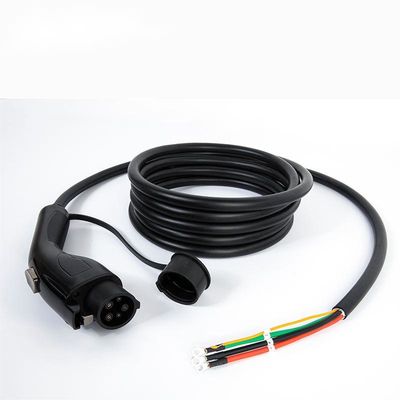 สายชาร์จรถยนต์ไฟฟ้า AC 110V-240V 48Amp,11kW EV สายชาร์จ Type 1