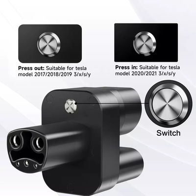 150-400A DC CCS Combo 2 EV Charger Connector, CCS2 Combo To TPC Adapter สำหรับ Tesla