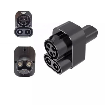 DC 500-1000V CCS1 ถึง Tesla Adapter Combo Charger Adapter สำหรับรุ่น 3 YSX ถึง 175kw 400 Amp