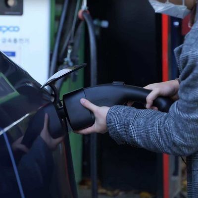 DC 1000V Tesla CCS Combo 1 อะแดปเตอร์อเมริกาเหนือ,400A CCS Combo 1 ถึง TPC EV Charger Connector