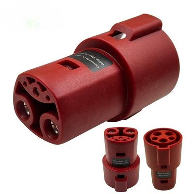 AC 10 KW Type 1 ถึง Tesla EV Charger Adapter SAE J1772 ถึง Tesla Fast Charging Adapter 60A