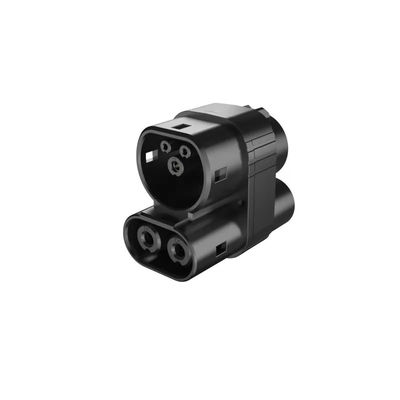 DC 1000V CCS1 ถึง CCS2 อะแดปเตอร์ชาร์จ 150A มาตรฐานอเมริกันถึงมาตรฐานยุโรป EV อะแดปเตอร์ชาร์จ