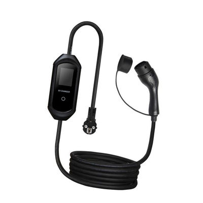 3.5kw 16A Type1 Homeuse Portable EV Charger AC Fast Mobile EV Charger Station พร้อมปลั๊กป้องกัน