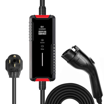AC 16A เครื่องชาร์จรถยนต์ EV แบบพกพา 3.5kw Type 2 สถานีชาร์จ EV สำหรับรถยนต์ไฟฟ้า