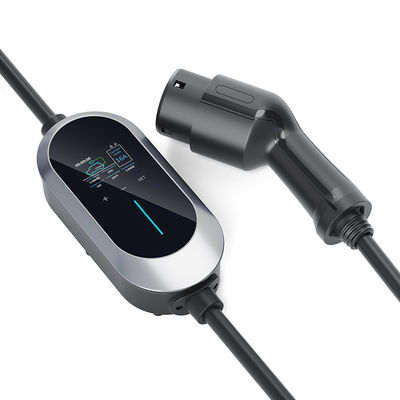 16A 3.84kw EV Car Charger Type 2 AC 230V LEVEL 2 Travel Portable Charger สายเคเบิล 5 ม.