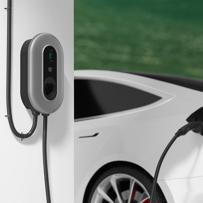 16A การนัดหมายเวลารองรับ Type2 AC 400V EV Charger สถานีชาร์จ Smart Wallbox