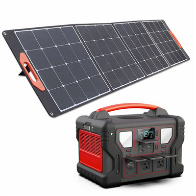 แคมป์ปิ้ง 1000W Lifepo4 เครื่องกำเนิดไฟฟ้าแบบพกพาสถานีไฟฟ้าสภาพอากาศ 1008Wh ไฟฟ้า