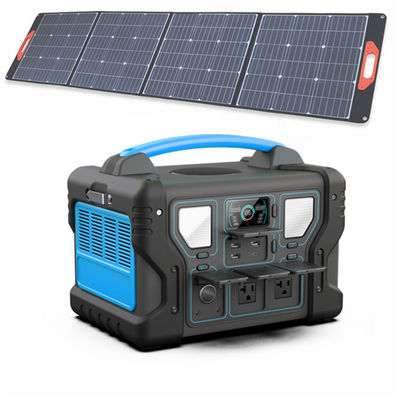 จอแสดงผล LCD 300W / 500W / 700W / 1000W สถานีไฟฟ้าพกพาพร้อมแผงโซลาร์เซลล์กันน้ำ Refurbish