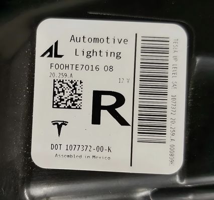Tesla Spare Parts 1077372-00-K Hid Xenon Headlamp Led Headlight ขวาสําหรับ Tesla Model Y 2017 2018 2019 2020